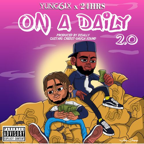 Yung6ix X 24Hrs On A Daily 20