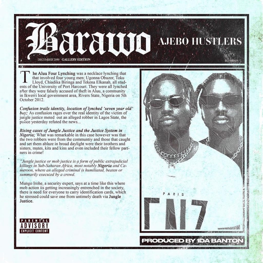 Ajebo Hustlers Barawo