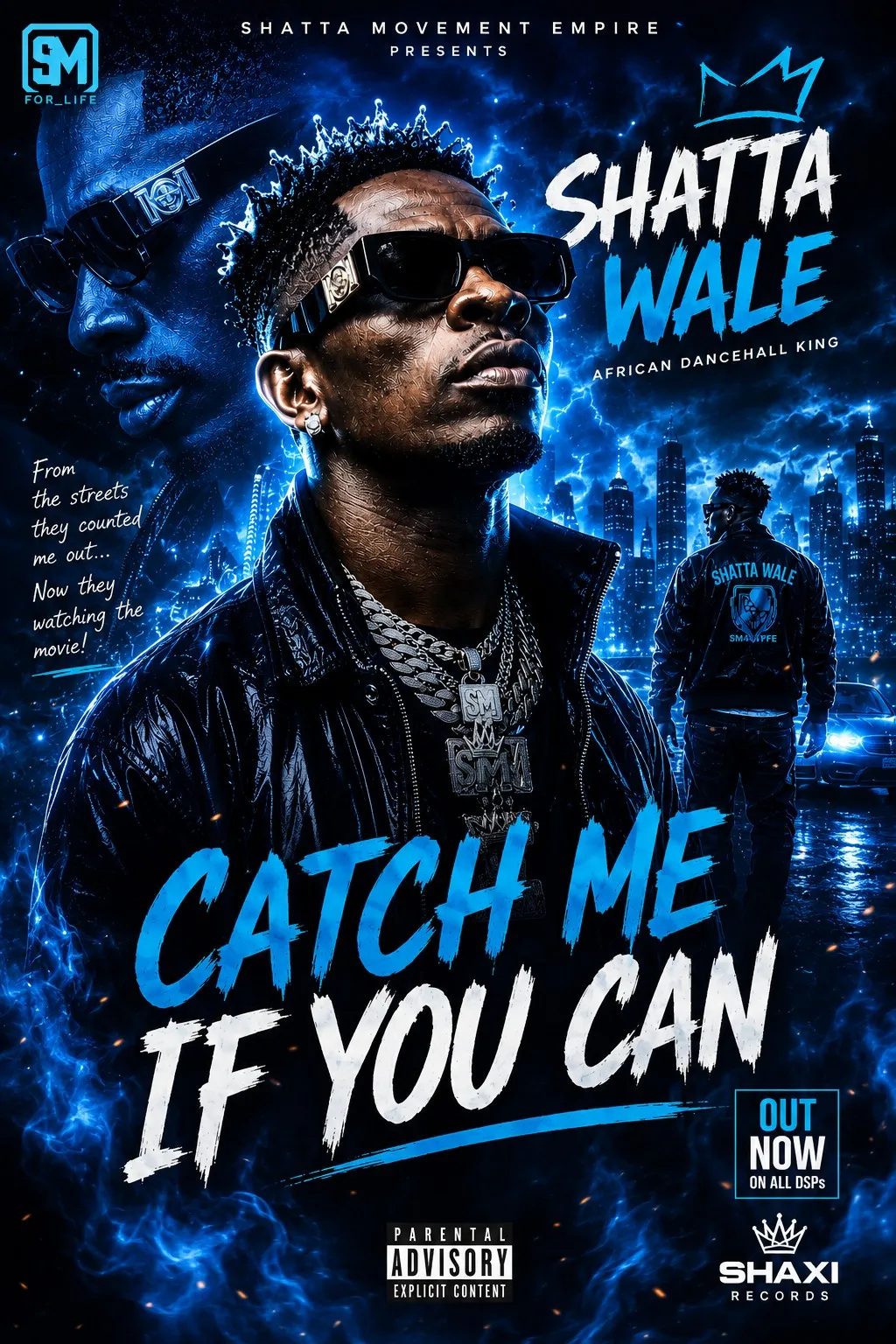 SHATTA WALE – CATCH ME IF YOU CAN (SHATTA MUSIC)