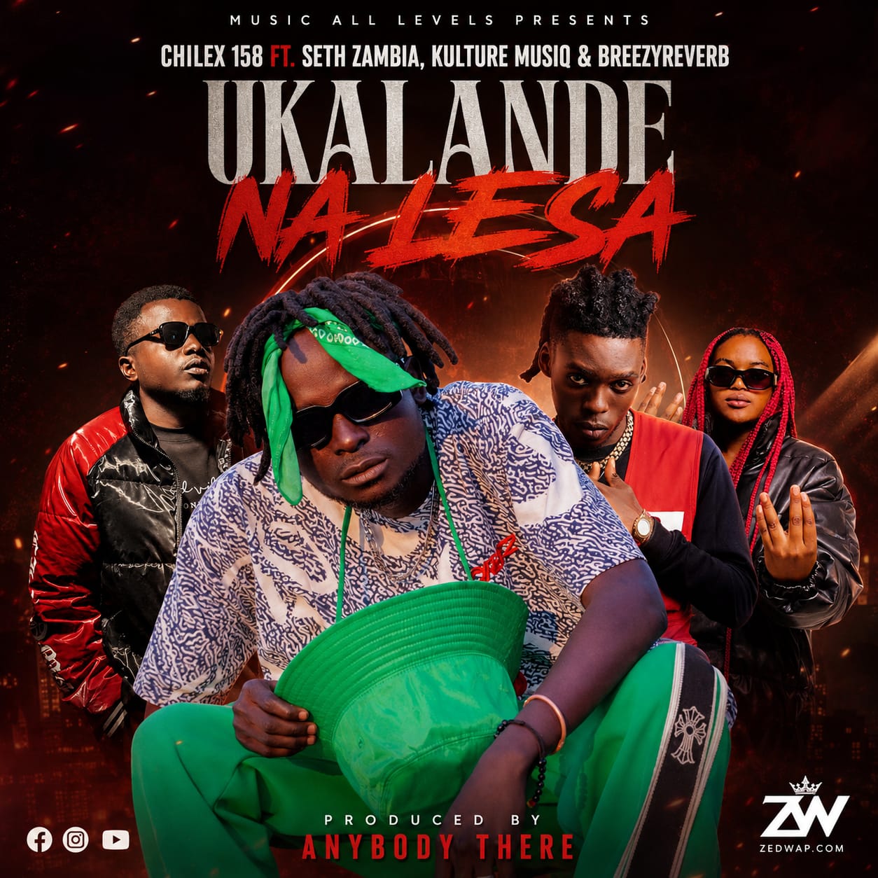 Chilex 158 ft. Seth Zambia, Kulture Music & Breezy Reverb – Ukalande Na Lesa